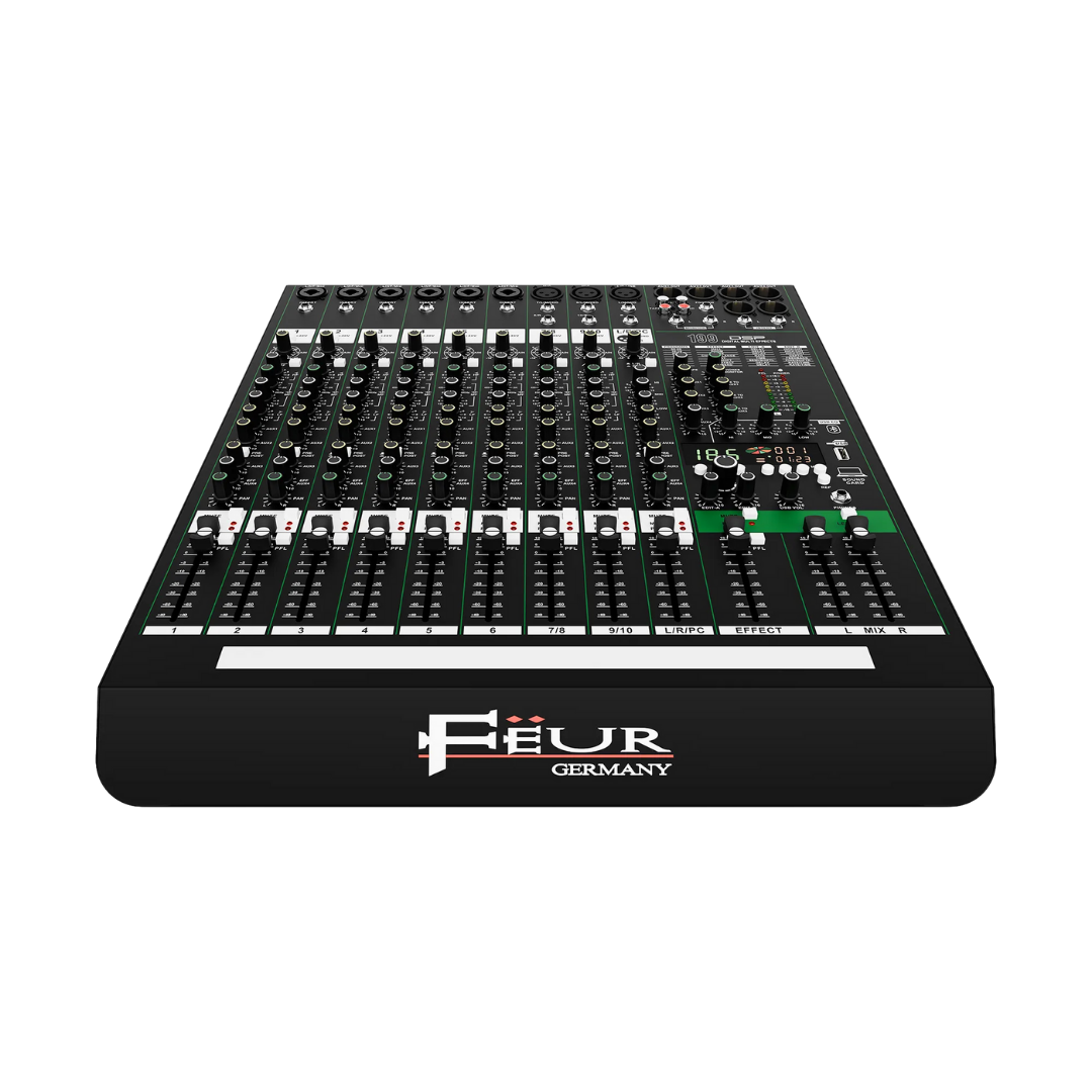 Mezcladora FEUR FU-AUL10 – Serie AUL (10 Canales)